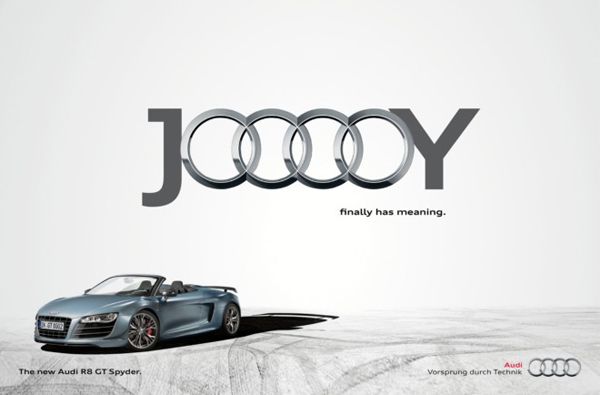 汽车广告欣赏:奥迪 平面设计--创意图库 #采集大赛#